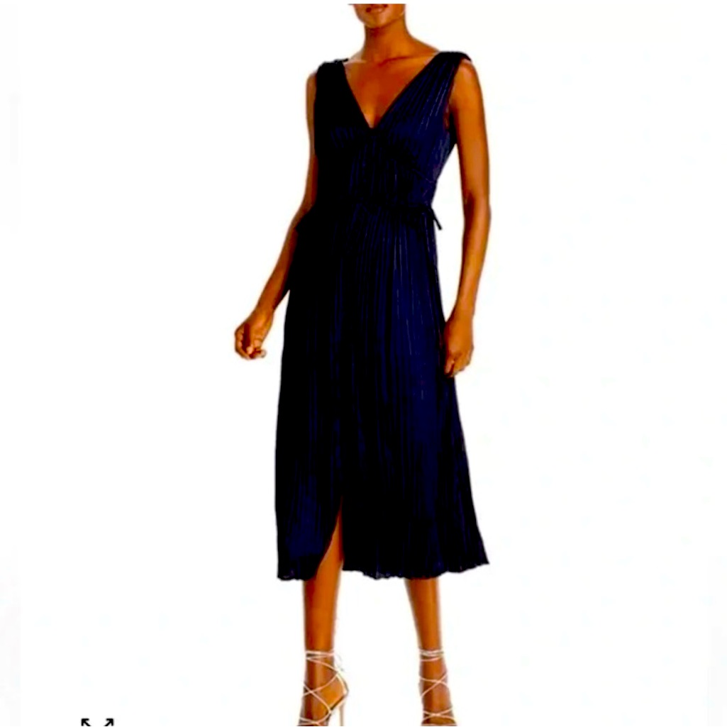 Rebecca Taylor | Bnwt Button Front Midi Bustier Dress